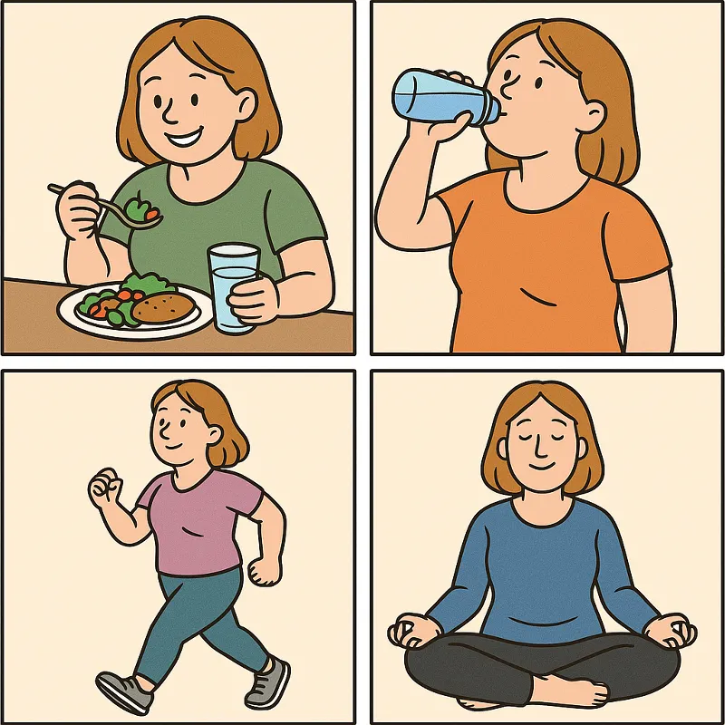 Gezond afvallen zonder honger tips en advies
